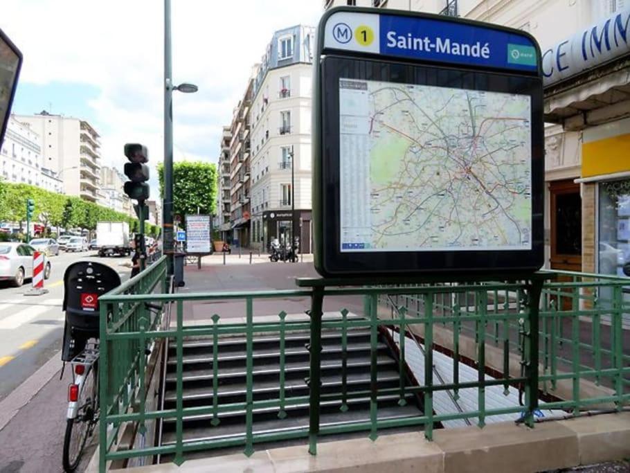 Superbe Appartement Terrasse 75M Paris Saint-Mandé Buitenkant foto